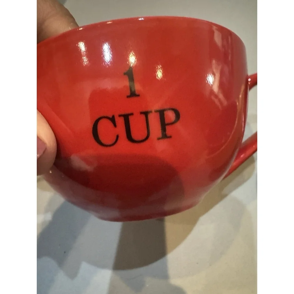 Measuring Cups Red Yellow‎ Blue
